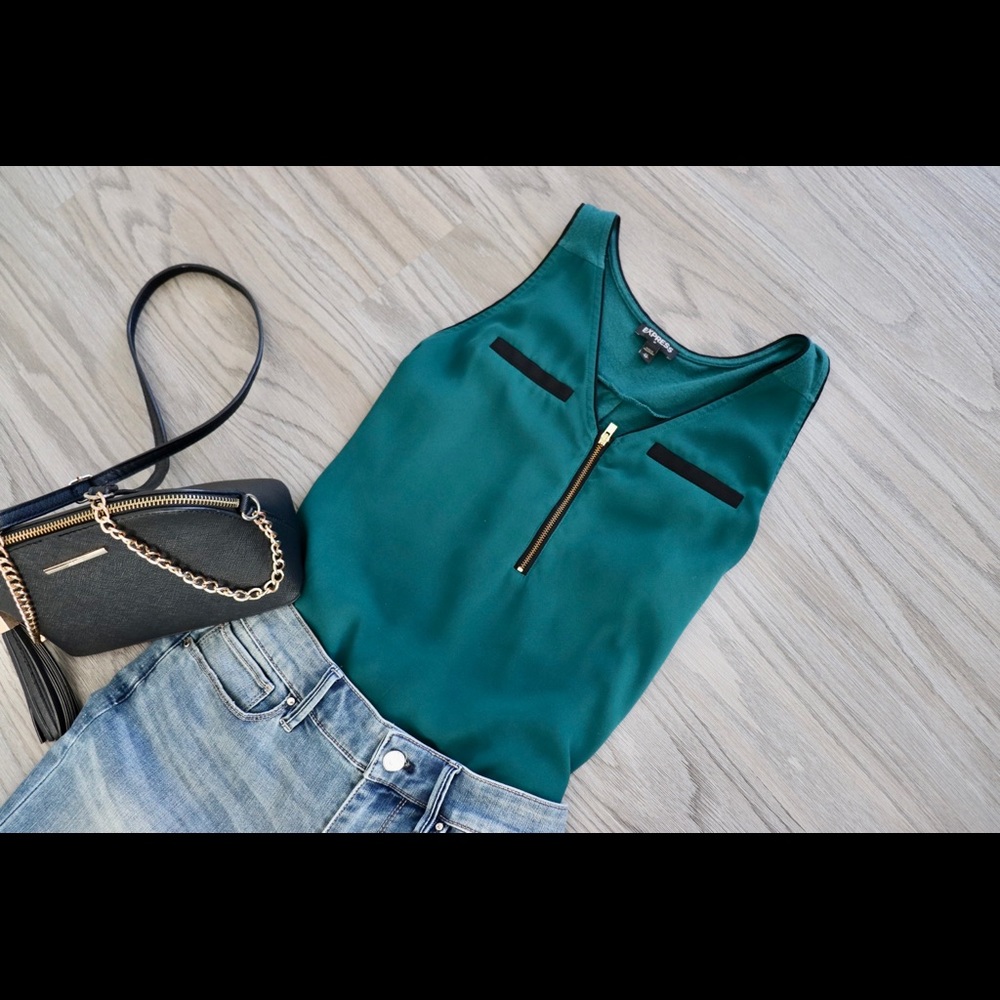 Blouse green